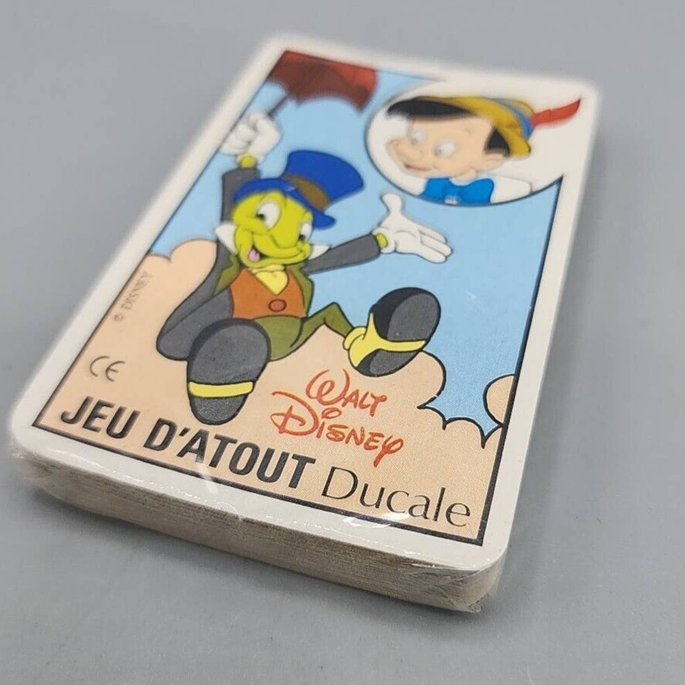 1991 Jeu D'Atout Ducale Walt Disney French Trading Cards Factory Sealed - Picture 3 of 8